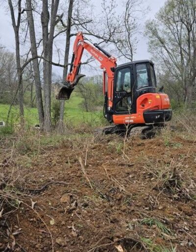 Hicks Dirt Works Culvert Drainage Ditches Backhoe Services TN